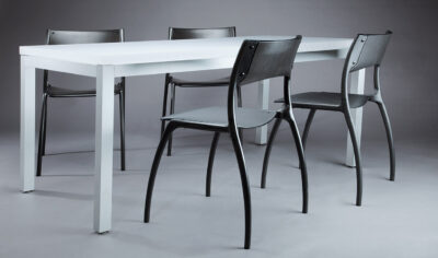 Moxie Surfaces - clear PEP UV PC Satin Table