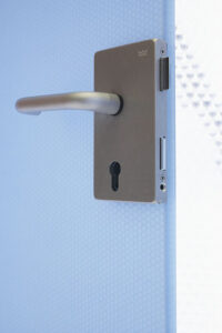 Moxie Surfaces - clear PEP UV Satin Door Detail