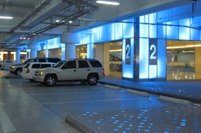 Moxie Surfaces - mall parking deck clear PEP transparent