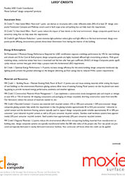 Moxie Surfaces - moxie surfaces leed data