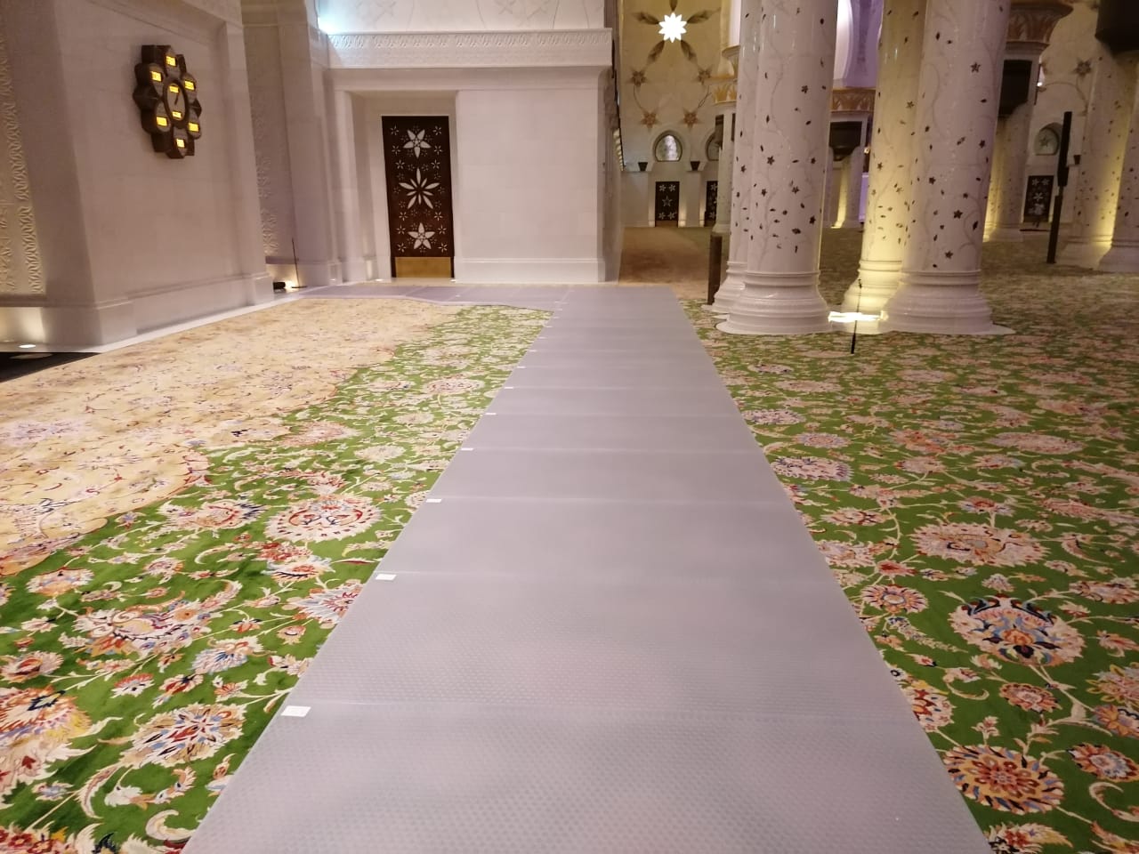 abu-dhabi mosque clear-PEP UV PC floor treatment abu-dhabi mosque clear-PEP UV PC floor treatment