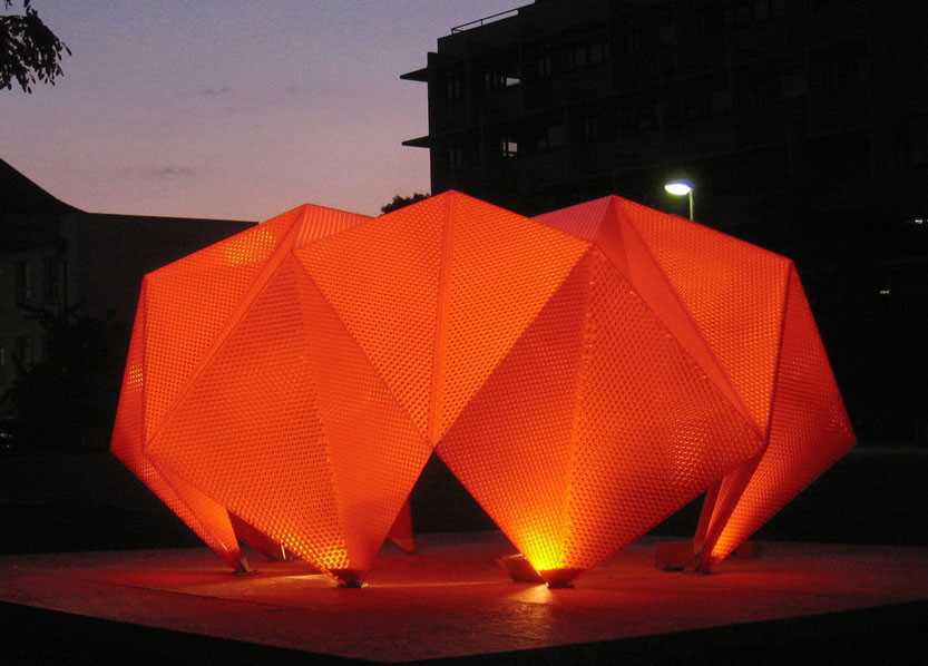 Premium clear-PEP translucent honeycomb panels used in architecture Premium clear-PEP translucent honeycomb panels used in architecture