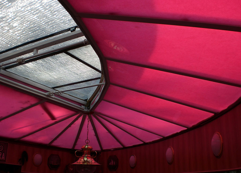 Premium clear-PEP translucent honeycomb panels used in architecture Premium clear-PEP translucent honeycomb panels used in architecture