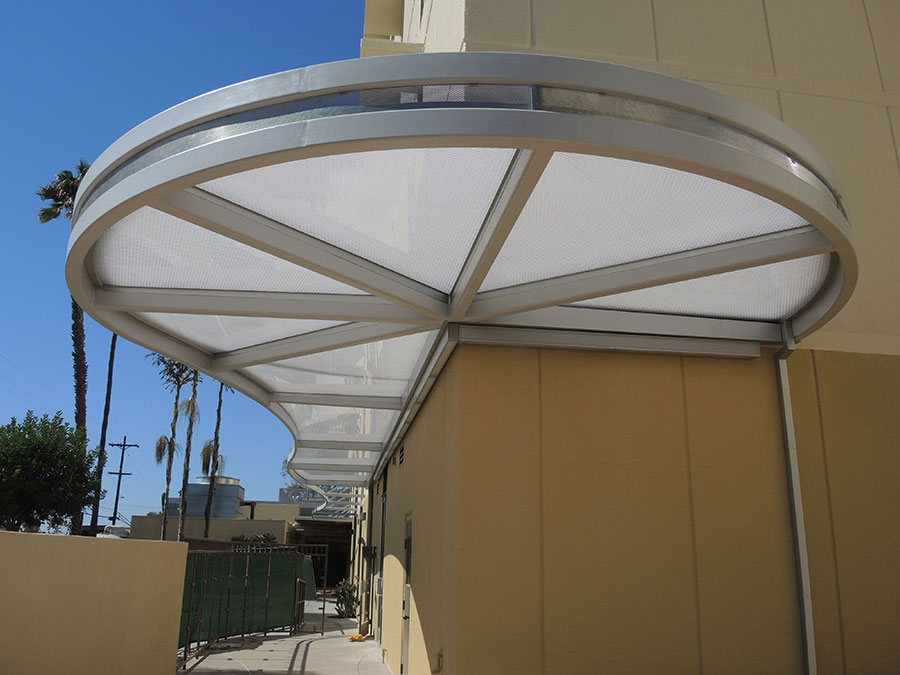 Premium clear-PEP translucent honeycomb panels used in architecture Premium clear-PEP translucent honeycomb panels used in architecture