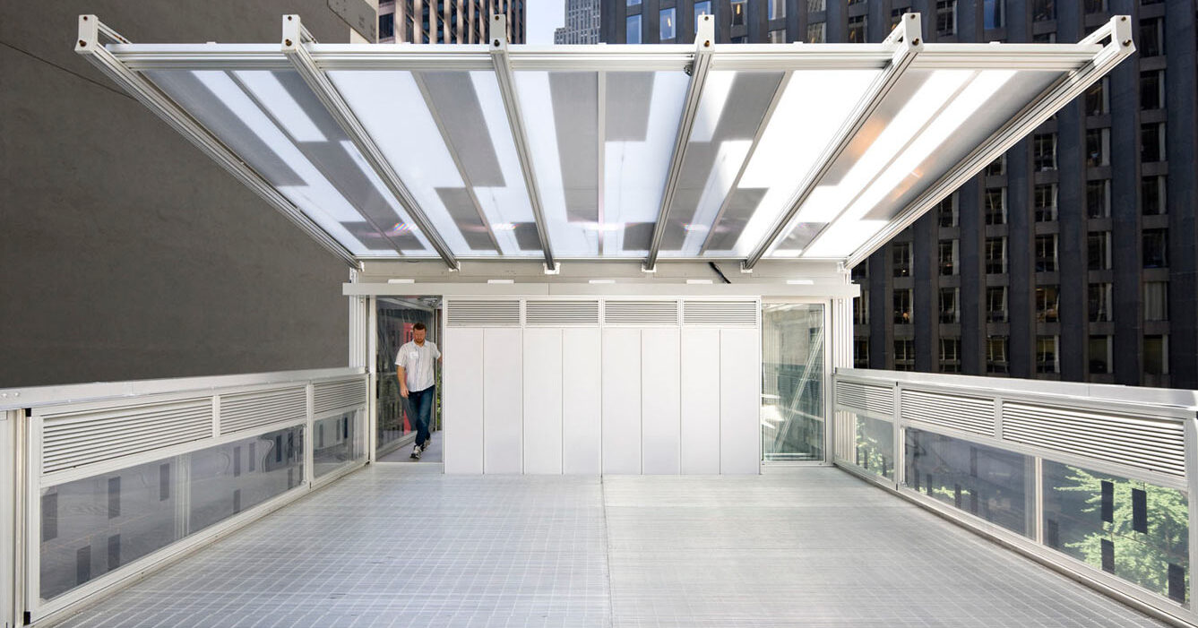 clear-PEP® UV PC stage in Cellophane House