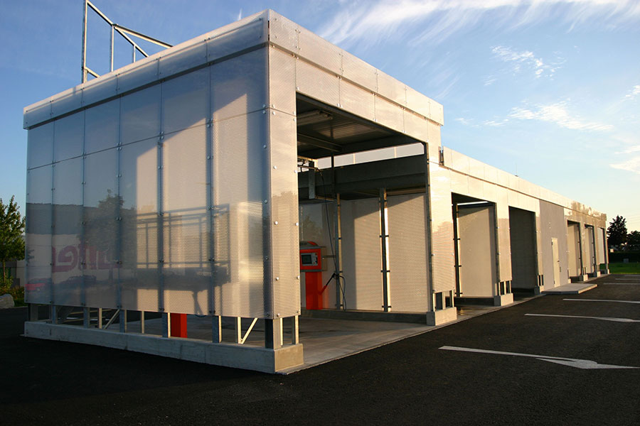 clear-PEP in self-service car wash showcase