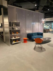 clear-PEP walls for showrooms