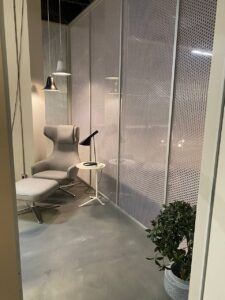 clear-PEP walls for showrooms