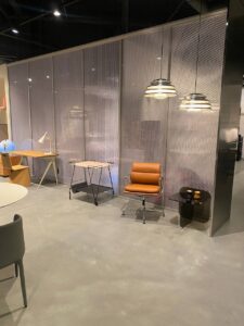 clear-PEP walls for showrooms