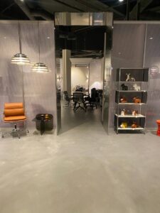 clear-PEP walls for showrooms