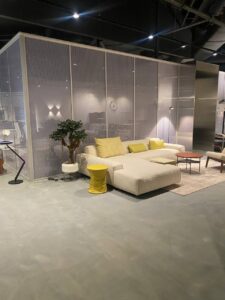 clear-PEP walls for showrooms