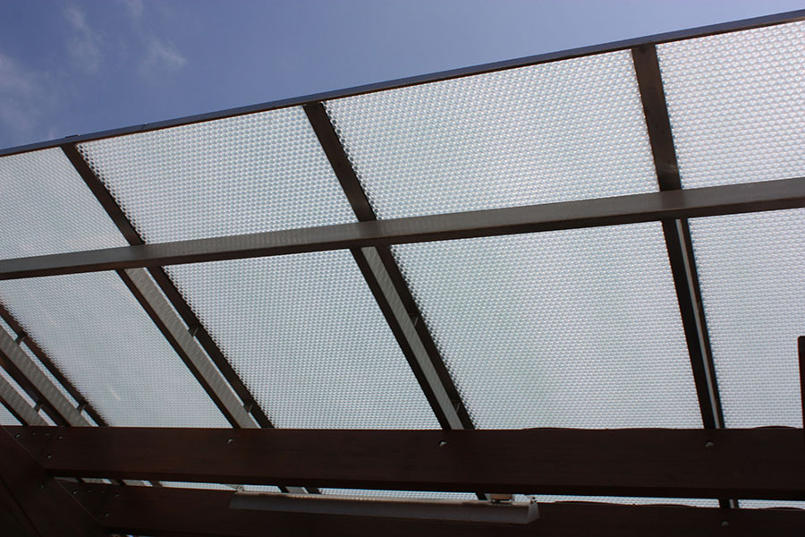 clear-PEP UV PC roofing solution