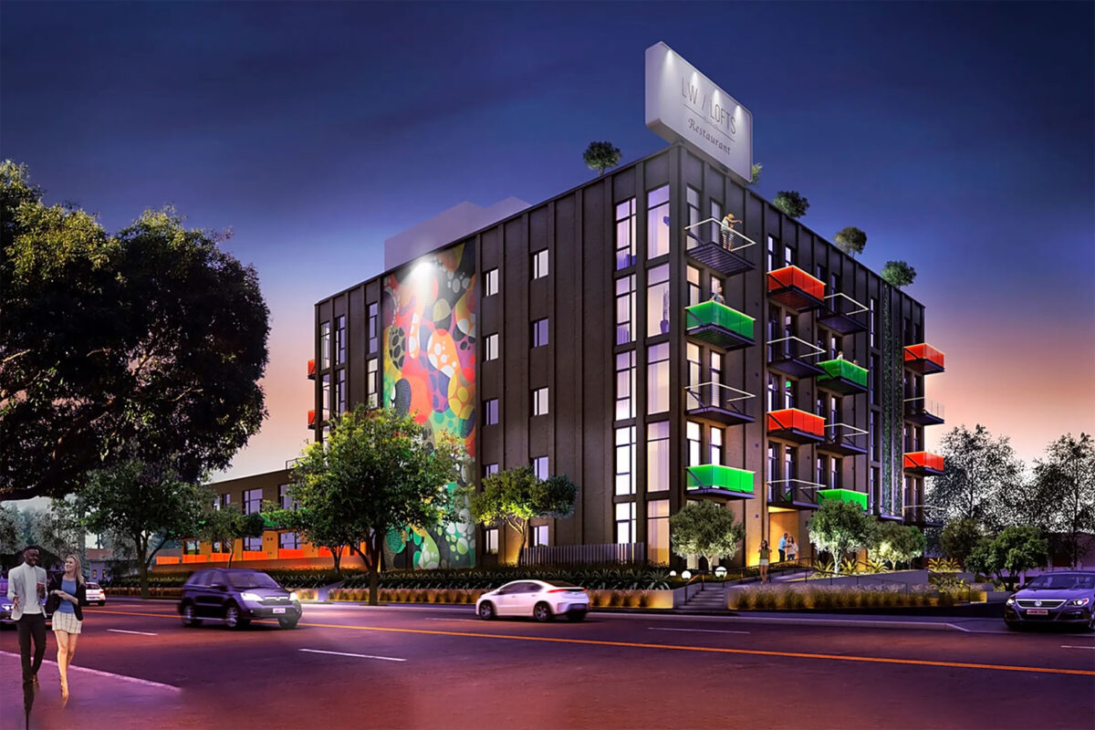 clear-PEP satin balcony cladding