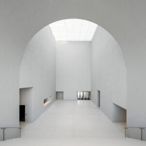 MoxieSurfaces AIR-board acoustic ceiling in museum