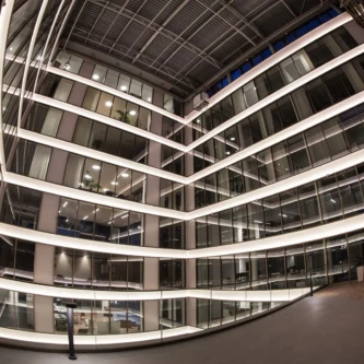 AIR-board acoustic backlit cladding Moxie Surfaces - AIR-board Acoustic Quiet cladding