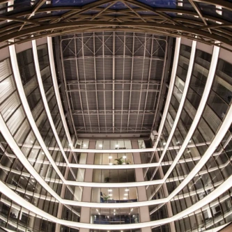 AIR-board acoustic backlit cladding Moxie Surfaces - AIR-board Acoustic Quiet cladding