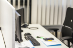 AIR-board acoustic desk separator AIR-board acoustic desk separator