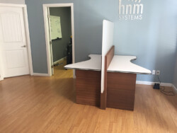 AIR-board acoustic desk separator AIR-board acoustic desk separator