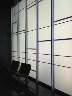 AIR-board acoustic full height translucent wall AIR-board acoustic full height translucent wall