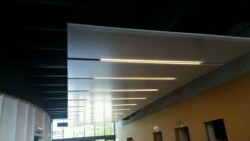 AIR-board acoustic as hallway ceiling clouds AIR-board acoustic as hallway ceiling clouds