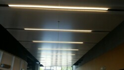 AIR-board acoustic as hallway ceiling clouds AIR-board acoustic as hallway ceiling clouds