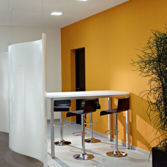 AIR-board acoustic partition & table AIR-board acoustic partition & table