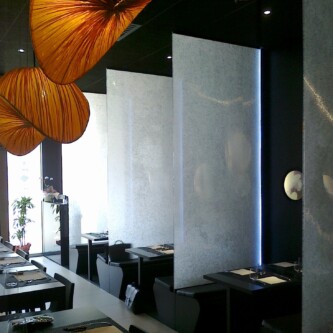 AIR-board acoustic for restaurant separators AIR-board acoustic for restaurant separators