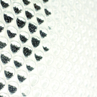 Bespoke clear-PEP panel - pepper in core Bespoke clear-PEP panel - pepper in core