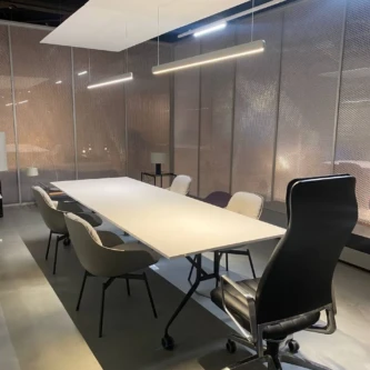 clear-PEP walls in showroom clear-PEP walls in showroom