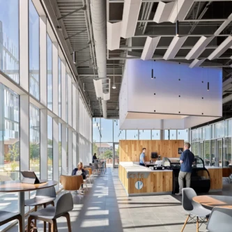 AIR-board satin panel skylight: Indian Creek Library enhancement AIR-board satin panel skylight: Indian Creek Library enhancement