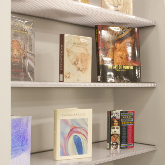 clear-PEP UV PC library shelves clear-PEP UV PC library shelves