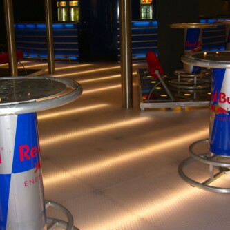 clear-PEP stage honeycomb backlit floor: durable & modern clear-PEP stage honeycomb backlit floor: durable & modern