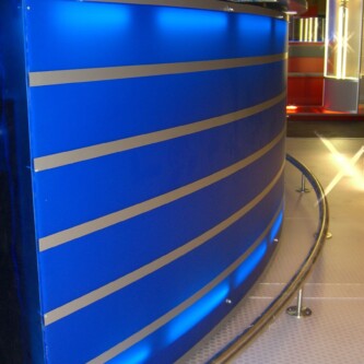 clear-PEP stage honeycomb backlit floor: durable & modern clear-PEP stage honeycomb backlit floor: durable & modern