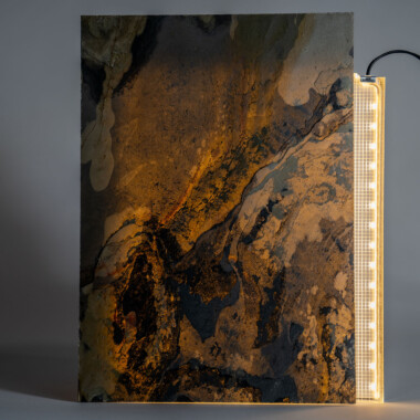 Showcasing AIR-board Stonelight Winter Clouds: unique illuminated panels Showcasing AIR-board Stonelight Winter Clouds: unique illuminated panels